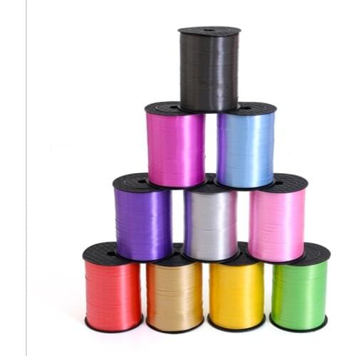 5mm500 Yards Wedding Wedding Supplies Tie Balloon DIY Ribbon Ribbon Birthday Wedding Room Store Decoration Ribbon