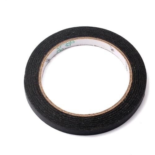 Guitar Pickup Accessory Humbucker Tape Electrical Insulation Conductive Adhesive Roll 8mm Black
