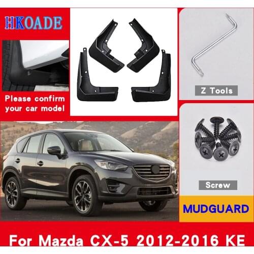 Car Fender Mud Flaps For Mazda CX-5 2012-2016 MK1 KE CX5 CX 5 2013-2015 Mudguards Splash Guards Fender Mudflaps Car Fender