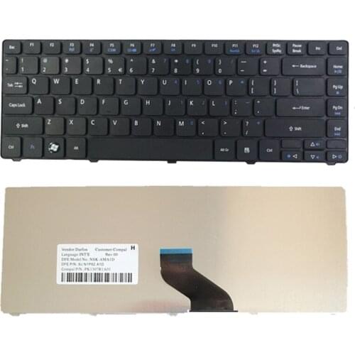 Free Shipping!! 1PC New Laptop Keyboard Stock For Acer 4535 4250 4253 4551 4733Z 4350G D728 D640