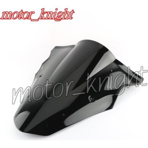 Black Windshield Windscreen For Kawasaki ER-6F Ninja650 EX650R 2012-2016 13 14 15