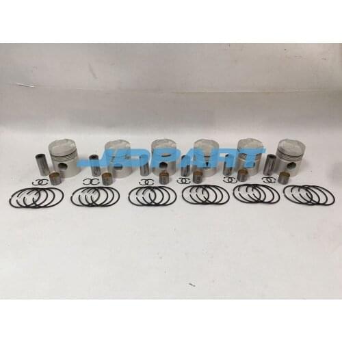 DA640 piston STD with rings STD For Isuzu Diesel Engine