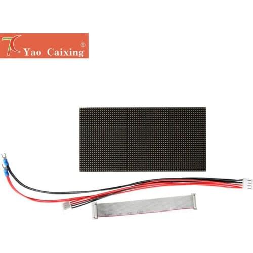 China free shipping smaller P3 rgb indoor smd matrix 64x32 pixel panel 192x96mm led display screen module 16scan hub75 led boar