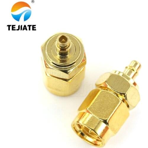 1PCS RF Coaxial Adapter SMA To MMCX JJ JK KJ KK Male/Female Header Connector
