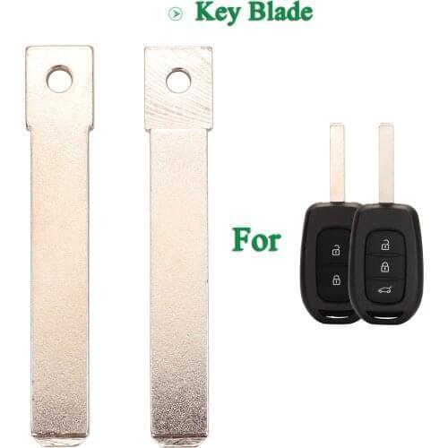 Bilchave VA2 Blade For Renault Duster Sandero Logan Clio Captur Laguna Scenic Remote Car Key Blade Fob Uncut Blank Replacement
