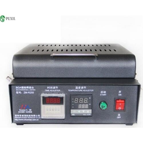 ZM-R255 BGA solder ball soldering station Teppanyaki BGA ball planting heating station soldering station