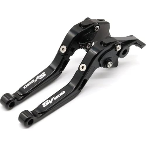 Fit For SUZUKI SV650 2016 2017 2018 Motorcycle Accessories CNC Brake Clutch Lever Foldable Extendable Adjustable Aluminum