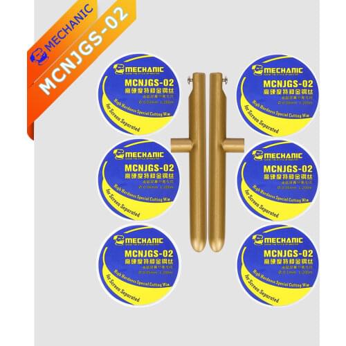 High Hardness Special Cutting Wire MECHANIC MCNJGS-02 0.03 0.04 0.05 0.06 0.08 0.1MM LCD Screen Separation Dedicated Line Rod