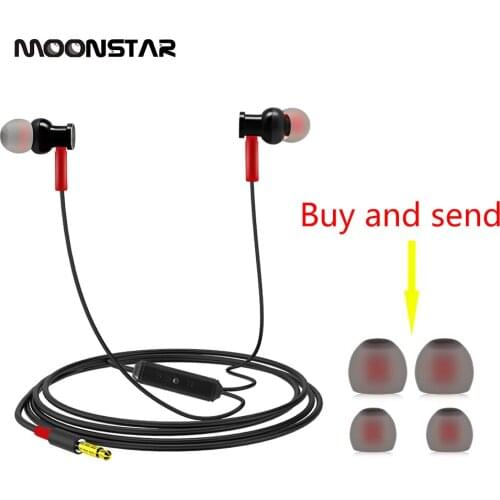 MOONSTAR 3.5mm Stereo Earphone bluetooth earphone sport wireless headphones Earbuds With Microphone headphones for all phone