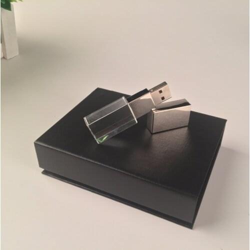 Custom LOGO silver crystal usb 2.0 memory flash stick pen drive