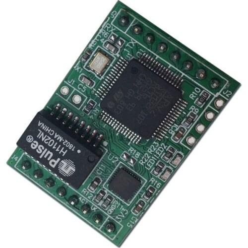 Embedded Double Serial Oral Server 2-way TTL to Network Modbus TCP to RTU Serial to Ethernet