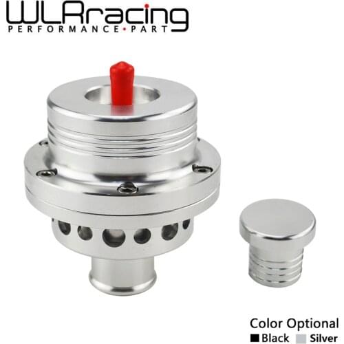 WLR RACING - 2015 NEW HQ 1"(25MM) Dual Piston Blow off valve DV Turbo 1.8T For VW Golf MK4 Jetta A4 B5 Black,Silver BOV WLR5741
