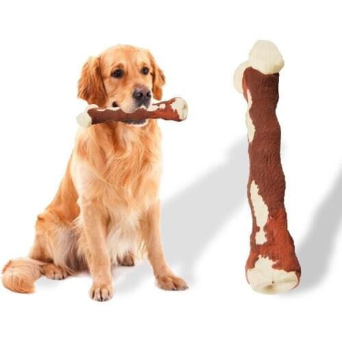 1Pc Eco-friendly Soft Rubber Dog Bite Toy Clean Protect Teeth Pet Dogs Chewing Toy 20*6*4cm Durable Dog Toys Dog Supplies