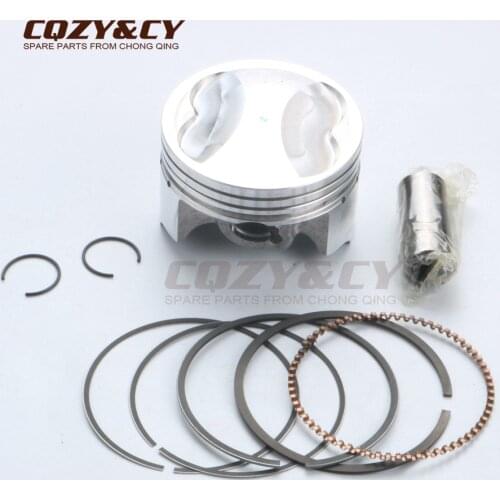 4 Valves 58.5mm Big Bore FORGED Piston& Piston Ring for KYMCO G3 G4 V-Link GP 125 Agility 150 Super 8 150 4V