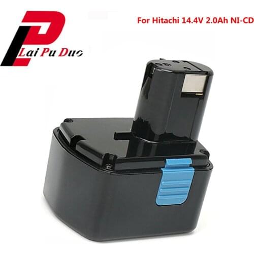 For Hitachi 14.4V Battery 2000mAh NI-CD EB1414S EB14B EB1412S 324367 EB14S DS14DL DV14DL CJ14DL DS14DVF3