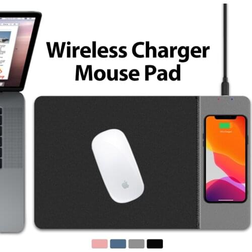 Game Mouse Pad Wireless Charger for Iphone Samsung Huawei Mobile Phone Mouse Mat Rubber Mousepad Colorful Printed