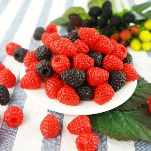 Artificial Fruit Wild Strawberry Raspberry Mulberry Model Home Decoration Crafts Simulation Fruit Photography Prop Decoration
