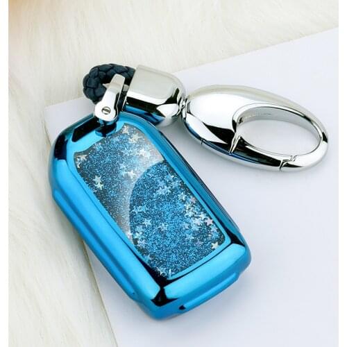 Soft TPU car key case cover for honda accord 9 crider city 2015 2016 Vezel Spirior Odyssey Civic Jazz HRV CRV Fit Freed Jade