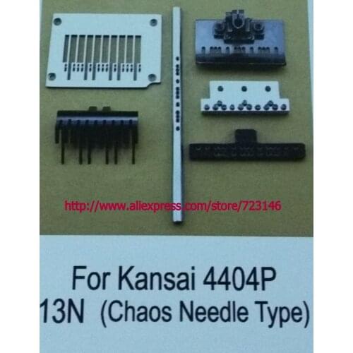 GAUGE SET for kansai 4404P 13N Chaos neele type MIDDLE DIVIDE TYPE NEEDLE NDUSTRIAL SEWING MACHINE