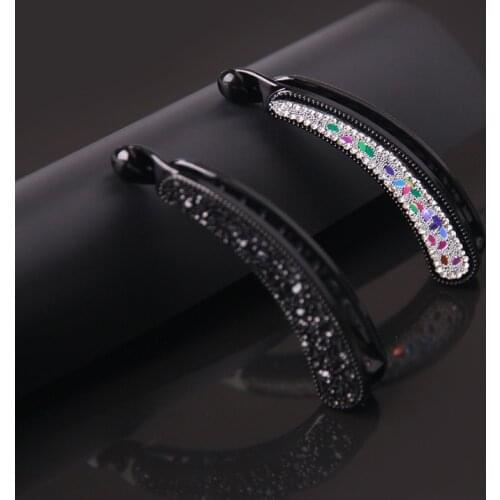 New Hair claws Hairpins Trendy Hair Clip Rhinestone Crab Hair Claws Clip For Women Girl Accessories Hair ACC90