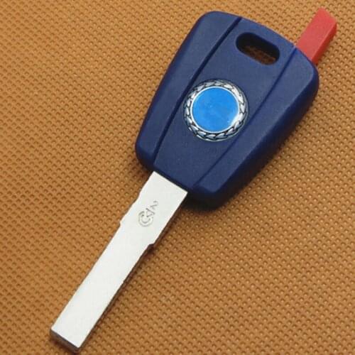 DAKATU 10Pcs/lot Replacement Case Transponder Key Shell For Fiat SIP22 Blade Can Install Chip