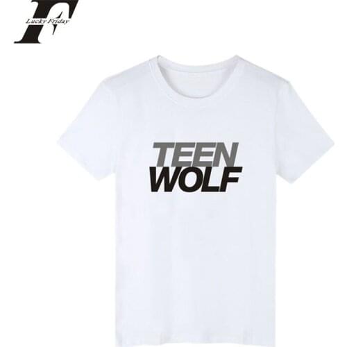 2017 harajuku Teen Wolf Stilinski T Shirt Men/WOMEN Graphic fitness T-shirt funny T shirts Tops tee shirt homme plus size