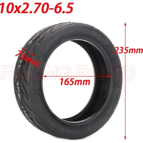 Tubeless Tire 10x2.70-6.5 Vacuum tyres fits Electric Scooter Balanced Scooter 10 inch Vacuum Tires