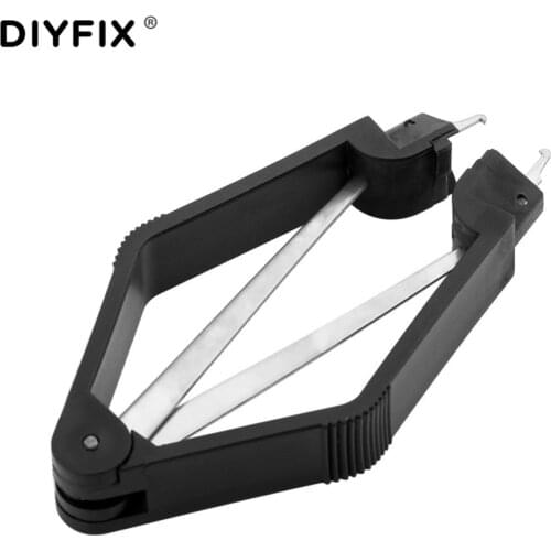 DIYFIX IC/CPU ROM SMD Chip PLCC Protection Pliers BIOS Circuit Board Extractor Removal Machine Repair Clip Picker Hand Tool
