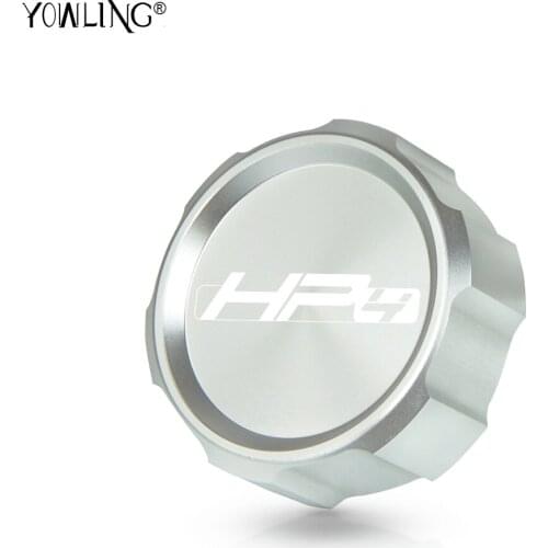 For BMW s1000rr HP4 carbon Motorcycle CNC Accessories Cylinder Reservoir Cover cap with logo Aluminum 2012 2013 2014 2015