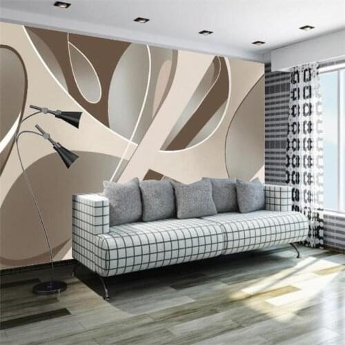 Mural Fashion personality fashion sofa background wall 3D wallpaper mural picture frame