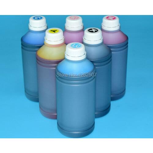 500ml/Bottle Dye ink For Epson 7700 9700 7710 9710 7890 9890 7908 9908 7900 9900 7910 9910 All Inkjet Printer