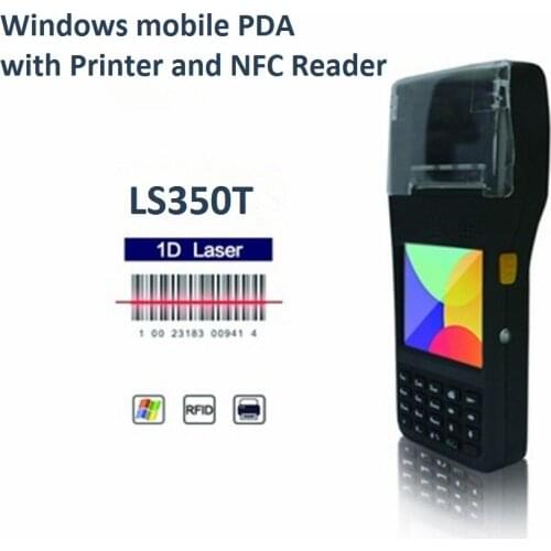 LS350T Industrial Handheld Windows PDA Thermal Printer with Printer Paper