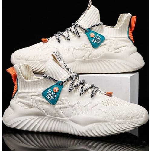 Mens Shoes 2021 Autumn New Fashion Vulcanized Casual Shoes Woven Breathable Sneakers Shoes Trend Light Running Shoes Tenis