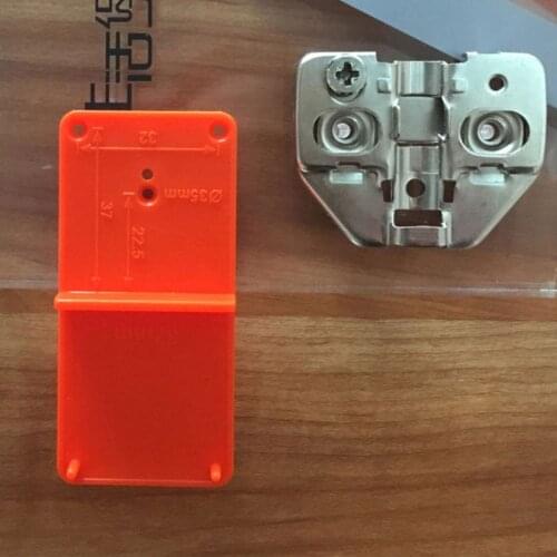 35mm 40mm Hinge Hole Drilling Guide Locator Hole Opener template Door Cabinets DIY Tool For Woodworking tool T5UC