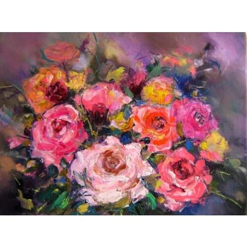 New Embroidery Counted Cross Stitch Kits Needlework Crafts 14 ct DMC DIY Arts Handmade Decor - A Winter Rose 2