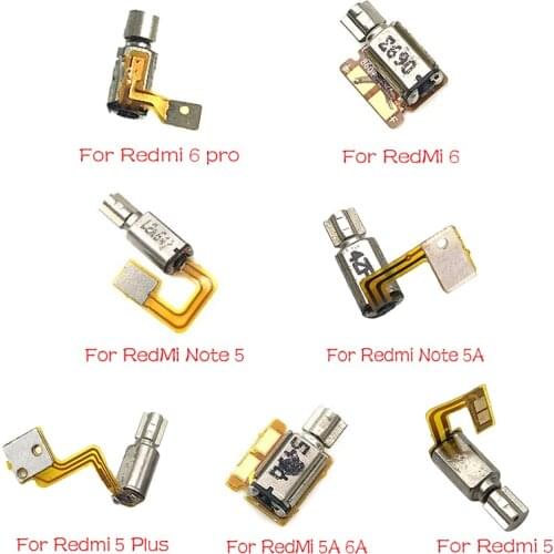 New Vibrator Vibration Buzzer Flex Cable For Xiaomi Redmi 2 2S 2A 3S 4 4X 4A 6A 5 Plus 6 Pro Note 3 4X 5 5A S2 K20 Mi 9T Pro