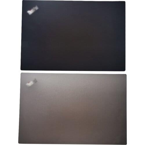 Original NEW Laptop LCD Back Cover For Lenovo Thinkpad E15 AM1D6000100 Black Silver