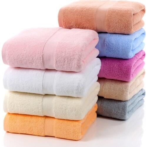 90*180cm Large Thick Bath Towel 100% Cotton Bathroom Shower Towels Home Hotel For Adults Multicolor toalla de ducha toalha