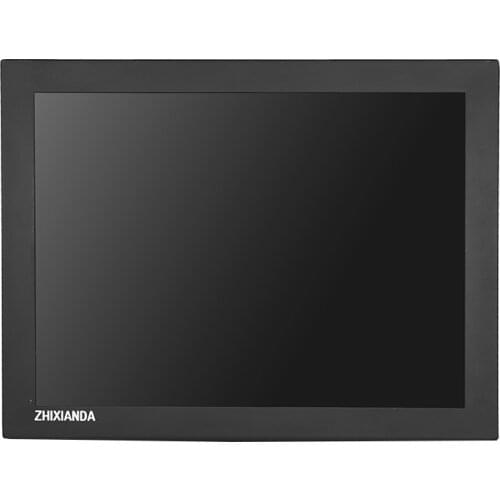 Factory Direct Selling 12 Inch Metal Case Embedded Frame Customizable Industrial LCD Screen Monitor With AV/BNC/VGA/HDMI/USB