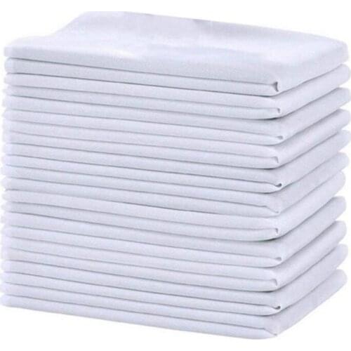 12 Pcs Cloth Napkin Cotton Dinner Napkin,Soft Washable and Reusable Napkin,for Restaurant Wedding Hotel Dinner Party