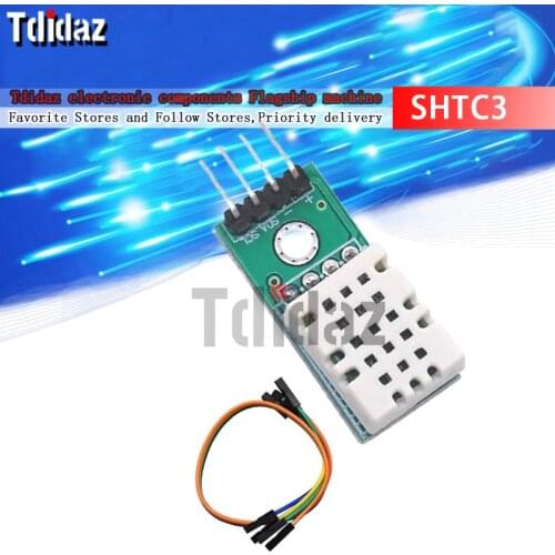 SHTC3 High Precision Digital Temperature and Humidity Sensor Measurement Module I2C Communication is Better than AM2302 DHT22