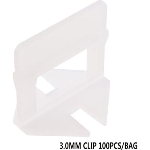 3.0mm Clip of Tile leveling system FG-2(Flat Clips) for thickness of 3mm to 12mm tile sold by bag 100pcs/bag