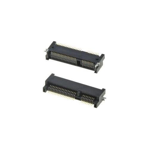 10pcs/lot 52Pin Mini Pcie connecter 5.2H can through Reflow soldering Provide a package library in the stock