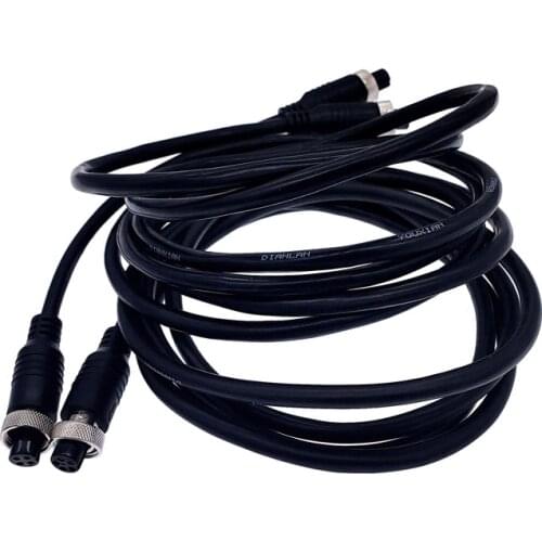2m GX12 cable connectors 2pin 3pin 4pin 5pin 6pin line Butt joint extension cable plug female to female M12