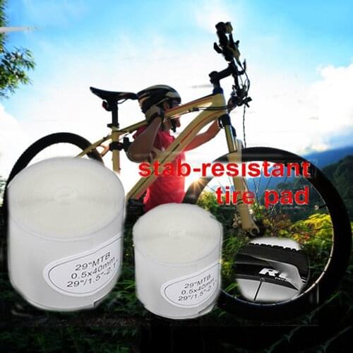 2PCS Bicycle Tire Liners Protection Bike Tires Stickers Puncture Proof Belt Tire Liner Pads Protect MTB Mountain Road Bike Tube