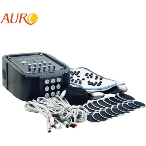 2021 AURO Beauty Russian Wave EMS Myostimulation Electro Muscle Stimulator Relax Body Massage Machine for Spa with Free Shipping
