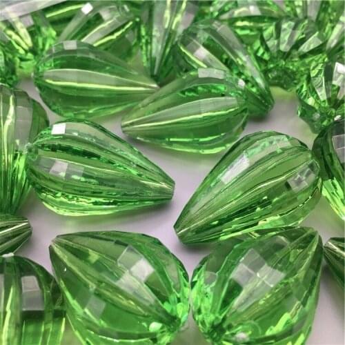 25x40mm Pumpkin Acrylic Beads Lamp Accessories Christmas Accessories jewellery making supplies beads for jewelry making