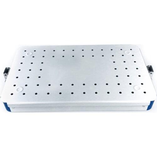 Aluminum sterilization Case,Sterilization box for dental sterilization Ophthalmic Orthopaedic disinfecting apparatus