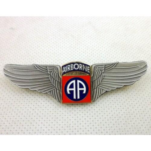 US Army 82nd Airborne Division Wings Badge Pin Insignia