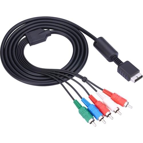 AV Multi Out to Component Video/Audio Cable Cord For Sony Playstation PS2 PS3